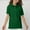 Dark Green |#4, variant on Kopltyrfg Uniform Shirts for Kids Girls School Short Sleeve Uniforms Casual Henley Uniform Shirts 2025 New with Collar Polo Shirts Comfortable Clothes Beige 5-6 Years