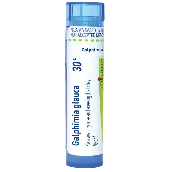 Boiron Galphimia Glauca 30C, Homeopathic Medicine for Itchy Nose And Sneezing Due To Hay Fever, 80 Pellets