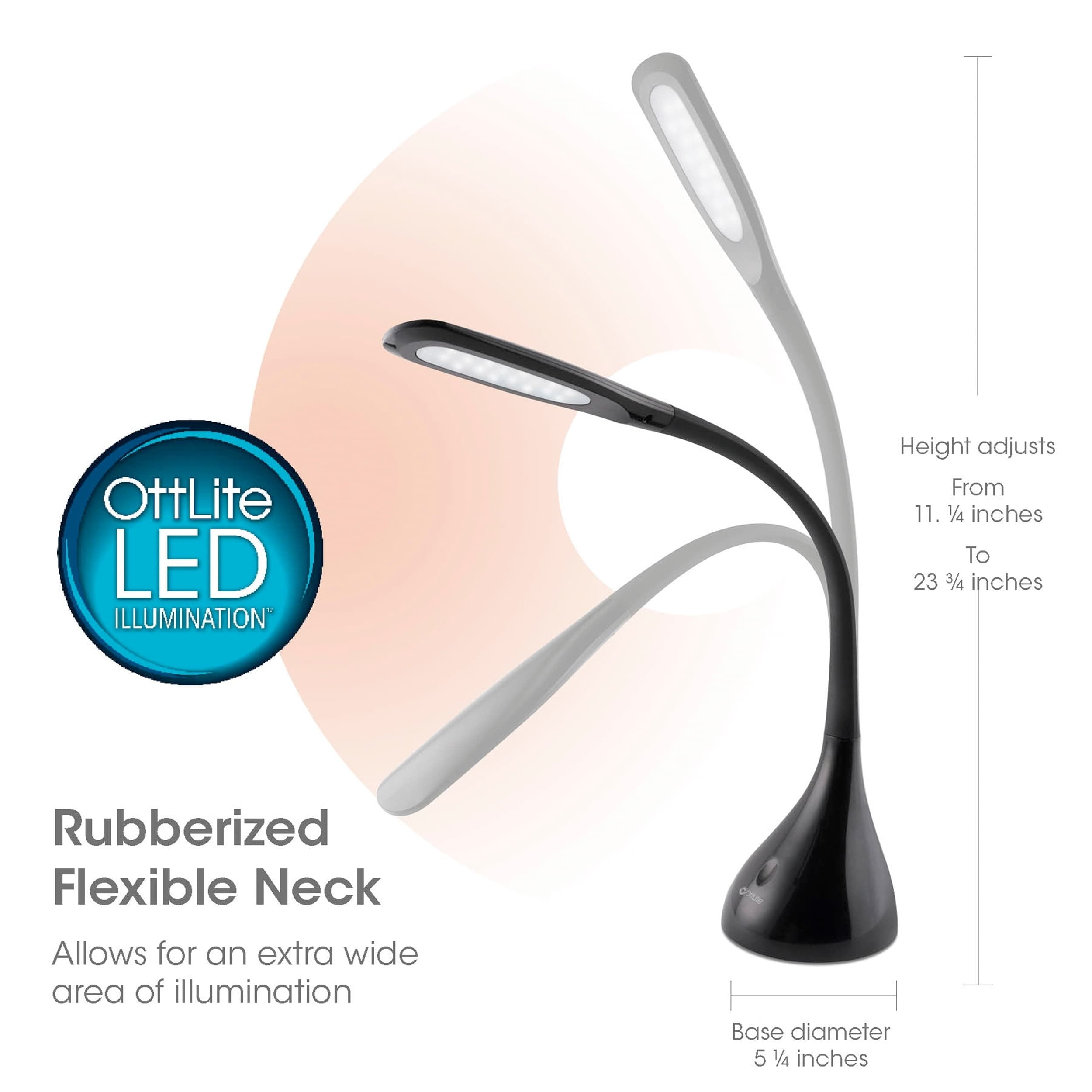 ottlite creative curves desk lamp
