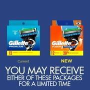 Gillette Fusion5 ProGlide Mens Razor Blades, 12 Blade Refills