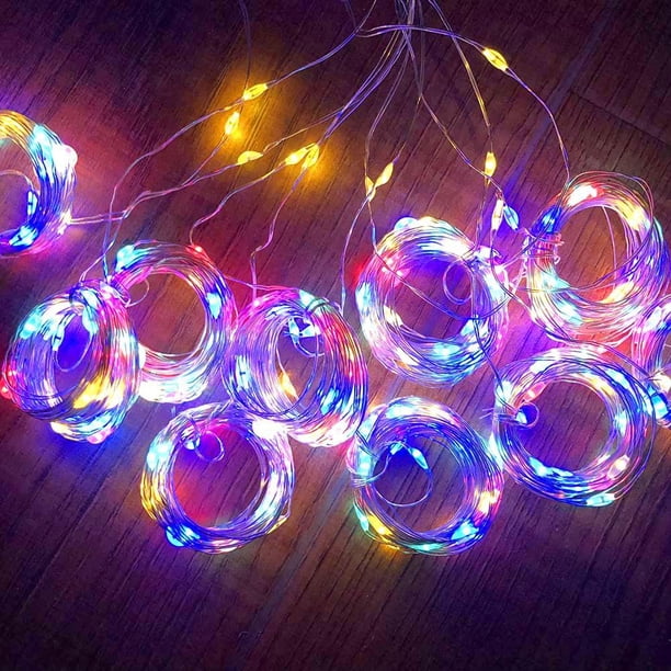 USB de 3 m Luces LED inteligentes de cadena Cortina Luces de carámbano Multicolor Colco Barra de lámpara de tira de LED