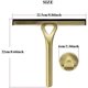 thumbnail image 2 of "8.8'' Guld Skrapa, lämnar inga märken eller repor, glasskrapa med sugkrok, för rengöring av badrumsspeglar, golv, skrivbord, fönster, glas", 2 of 5