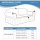 thumbnail image 5 of Four season universal jacquard sofa slide cover waterproof and dustproof elastic sofa cushion sofa cover sand release (4-person sofa 93 "-118" bean green), 5 of 5