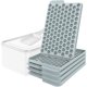 thumbnail image 1 of Mini Ice Cube Molds, Upgraded Small Ice Cube Molds Easy to Remove, 104x4 PCS Small Ice Cube Molds Crushed Ice Mold for Cooling Drinks Coffee Juice, 1 of 5