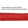 thumbnail image 4 of 6mm (1/4 inch) Nylon Braided,Multi-Purpose Rope,High Strength Rope for Camping,Awning Tie Downs,Art and Decorative Knot Work Crafts,General Use,White（25 Foot/50 Foot/100 Foot), 4 of 7