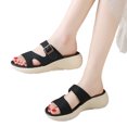 thumbnail image 1 of Zapatos para Verano Diapositivas Deportivas Cómodo Ajustable Mujeres, 1 of 9