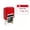 Red, variant on Gallickan Self-Inking Date Stamp, Automatic Re-Inking Machine, Adjustable Year Month Day, Office Document Marker, QC Quality, Compact, Black