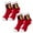 Red-B, variant on DQRPSEETB 2 Pairs Crew Socks Winter Warm Wool Fuzzy Socks for Women Soft Fluffy Winter Slipper Socks Warm Home Sleep Plush Socks for Christmas No Show Womens Socks,Compression Socks Red-B