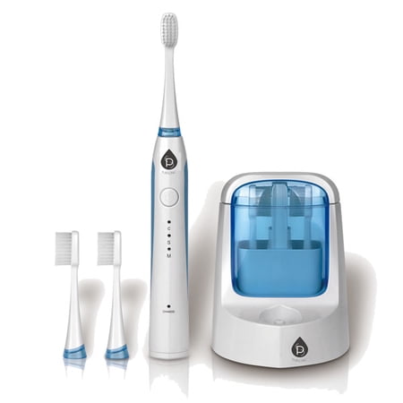 Pursonic Sonic toothbrush with UV sanitizing function.Sonic movement Rechargeable Electric Toothbrush W/ BONUS