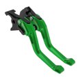 thumbnail image 1 of Palancas de freno y embrague cortas únicas para Suzuki GSX8S 2023-2025, palanca de freno ajustable en 6 posiciones, aleación de aluminio verde, 1 par, 1 of 7
