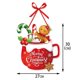 thumbnail image 3 of Decoración navideña para puerta, pancarta colgante para puerta, guirnalda para porche, decoración de fondo para fiestas navideñas, 3 of 5