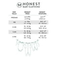 thumbnail image 7 of Honest Baby Clothing Organic Cotton Boy/Girl Long Sleeve Bodysuits, Preemie to 12M, 2-Pack, 7 of 7