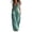*Green, variant on Women's Cotton-Linen Cargo Jumpsuit,V-Neck Button Down Romper For Women,Ladies Summer Sleeveless Wide Leg Outfit Set with Pockets,Khaki,S-2XL