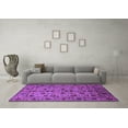 thumbnail image 3 of Ahgly Company Indoor Rectangle Oriental Purple Industrial Area Rugs, 2' x 5', 3 of 4