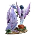 thumbnail image 3 of Ebros Amy Brown Romantic Twilight Dragon Courting Fairy Figurine Dragons Are Romantic Statue Fantasy Collectible 8"H, 3 of 5