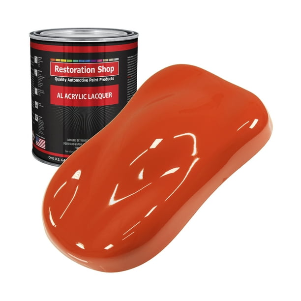 Restoration General Lee Orange Acrylic Lacquer Auto Paint Gallon Color Only Professional Gloss Com - What Paint Color Is The General Lee Restoration General Lee Orange Acrylic Lacquer Auto Paint Gallon Color Only Professional Gloss Com - What Paint Color Is The General Lee