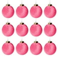 thumbnail image 6 of AuroraX Christmas Decoration Set Shatterproof Art Deco Hanging Plastic Ball Ornaments 12 Pcs 3.1" Decorative Pastel for Birthday,Tree Decoration,Xmas Gifts Decor, 6 of 7