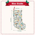 thumbnail image 3 of Rateoe Cartoon Dinosaur Print Christmas Stockings,18 Inch Large Christmas Stockings Decoration Ornaments for Holiday Home Fireplace Indoors, 3 of 8