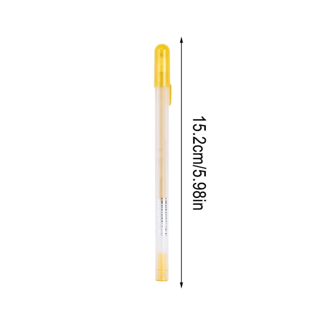 Btomtd White Gel Pens Fine Point Tip Gel Ink Pens For Illustration 15ml, C