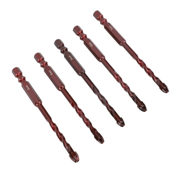 Masonry Drill Bits Set, Professional High Cobalt Easy To Install Masonry Drill Bits Accurate for Brick