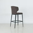 thumbnail image 4 of Cabo Contract Grade Upholstered Wingback Bar Stool (26-inch/ 29-inch), 4 of 5