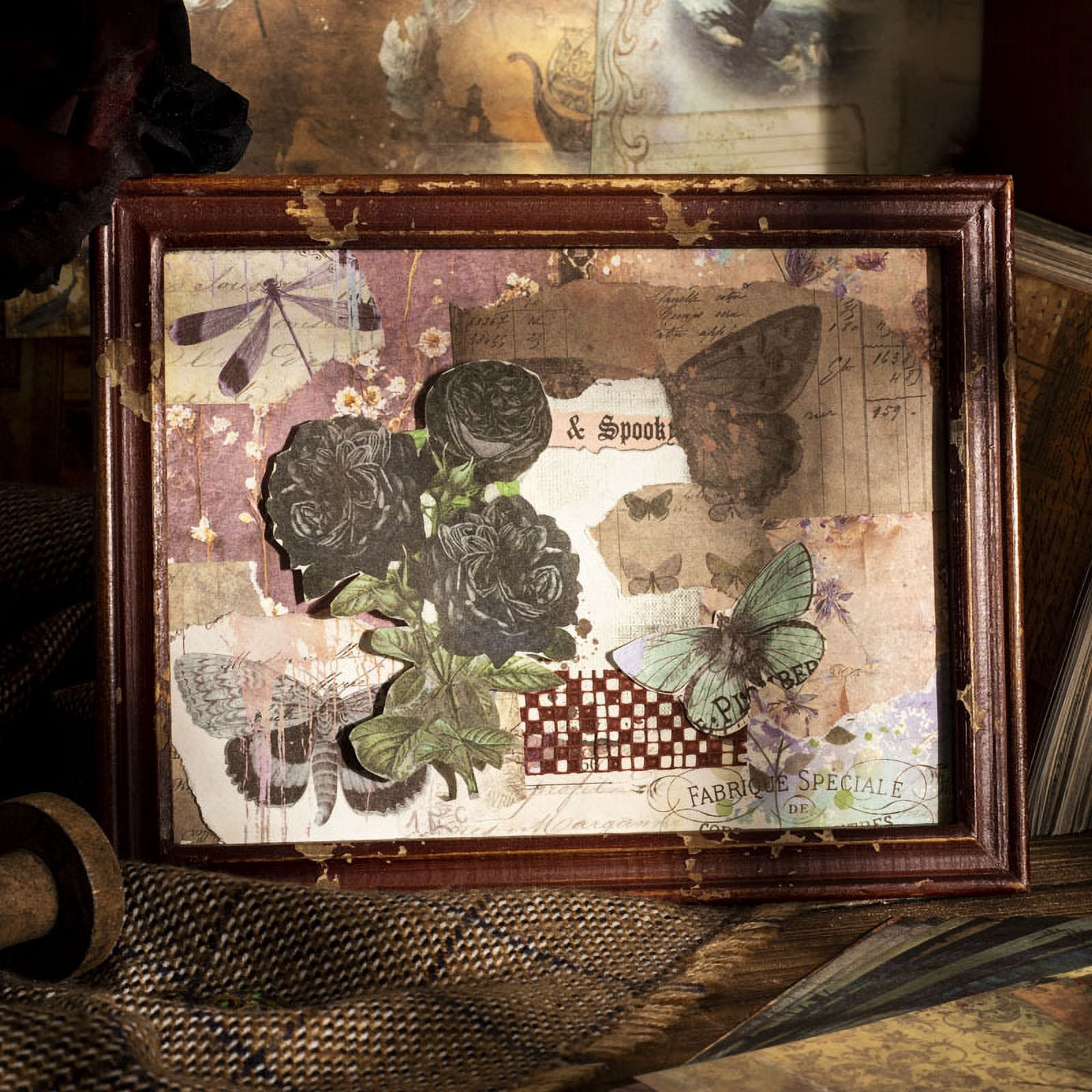 Mystic Manuscript Series - Vintage DIY Journal Background Decorative Papers, 40 Sheets