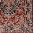 thumbnail image 3 of Linon Emerald Red and Navy, 5' x 7' Area Rug, 3 of 9