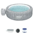 thumbnail image 2 of Bestway Coleman Sicily AirJet Inflatable Round Hot Tub with 6 SaluSpa Seat, 2 of 12