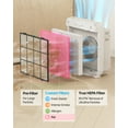 thumbnail image 3 of COWAY AP-1512HH & 200M Air Purifier Filter Replacement, Pet Filter Pack, 2 Pet Deodorization Filters and 1 True HEPA Filter, 1 Pack, Pink, 3 of 8