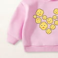 thumbnail image 6 of Ulanda Toddler Unisex Baby Hooded Sweatshirt Boys Girls Winter Hoodies Autumn Solid Pullover Pockets Jumper Outfits (Pink, 5-6 Years), 6 of 7