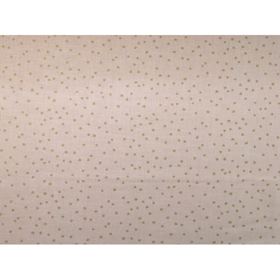 Woven Cotton Dress Fabric Pink & Gold - per yard