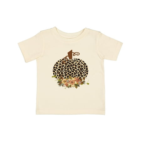 

Inktastic Cheetah Print Pumpkin Gift Baby Boy or Baby Girl T-Shirt