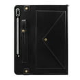 thumbnail image 2 of Allytechgroup Portfolio Carrying Bag Case for Samsung Galaxy Tab S10 FE+ 13.1" 2025, Document Notes Pocket Stand Shoulder Strap Protective Case Cover for Galaxy Tab S10 FE+ Plus SM-X620, Black, 2 of 5