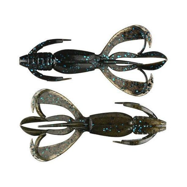 Keitech Crazy Flapper 2.8 inch Soft Plastic Creature Bait 8 pack ...
