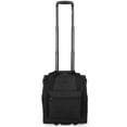 thumbnail image 2 of New York Xpress 16" Underseat Carry-on Luggage Lightweight Softside Rolling Suitcase with 2 Wheels, Black - TA13, 2 of 10