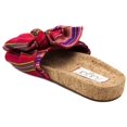 thumbnail image 3 of Sugar Women's Xenon Cork Flat Bow Sandal Slide, Red, Size 11.0, 3 of 3