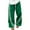 Green, variant on CharmCyan Casual Loose Fit Drawstring Waist Pants with Striped Side Detailing Comfortable Wide Leg Trousers for Everyday Wear Black L