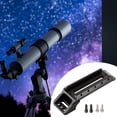 thumbnail image 6 of LeeQinersw Astronomical Telescope Handle Bar Practical Sturdy Equatorial Mount Black, 6 of 9