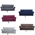 thumbnail image 4 of Ounissouiy Fundas de sofá hechas de terciopelo, fundas de sofá elásticas suaves y agradables para la piel, fundas de sofá elásticas Decoración del hogar Azul marino, 4 of 6