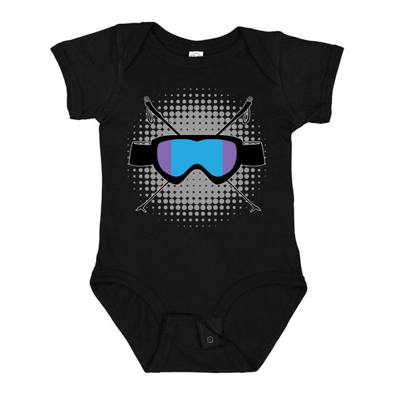 Inktastic Ski Mask Skiing Gift Boys or Girls Baby Bodysuit