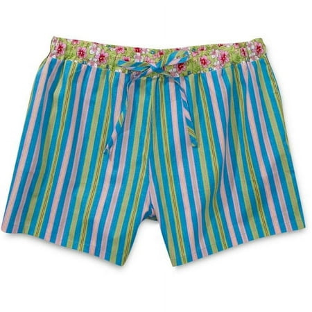 Women's Stripe Boxer Shorts