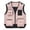 *1-Pink, variant on Men's Quick Dry Utility Cargo Vest with Multi-Pocket,Lightweight Outdoor Hiking Fishing Work Waistcoat for Men,Purple,M-4XL