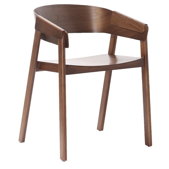 MATEO-DINING CHAIR-WALNUT