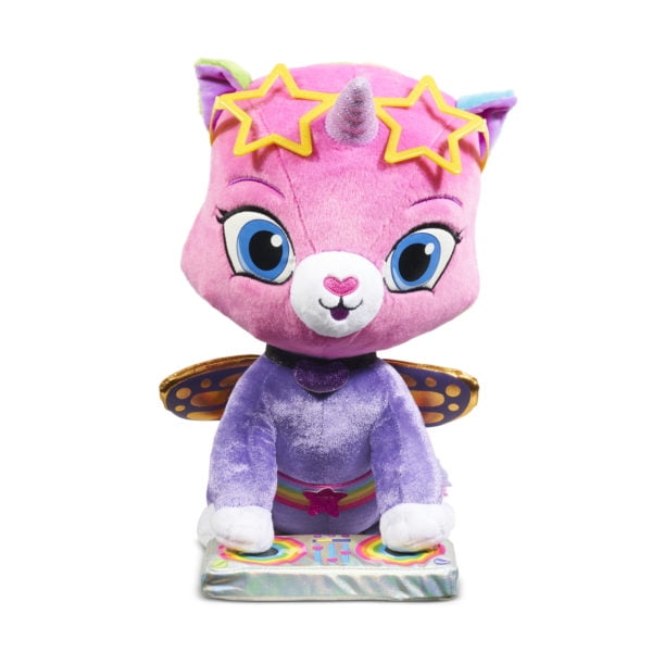 Rainbow Butterfly Unicorn Kitty - 14' DJ Felicity Plush