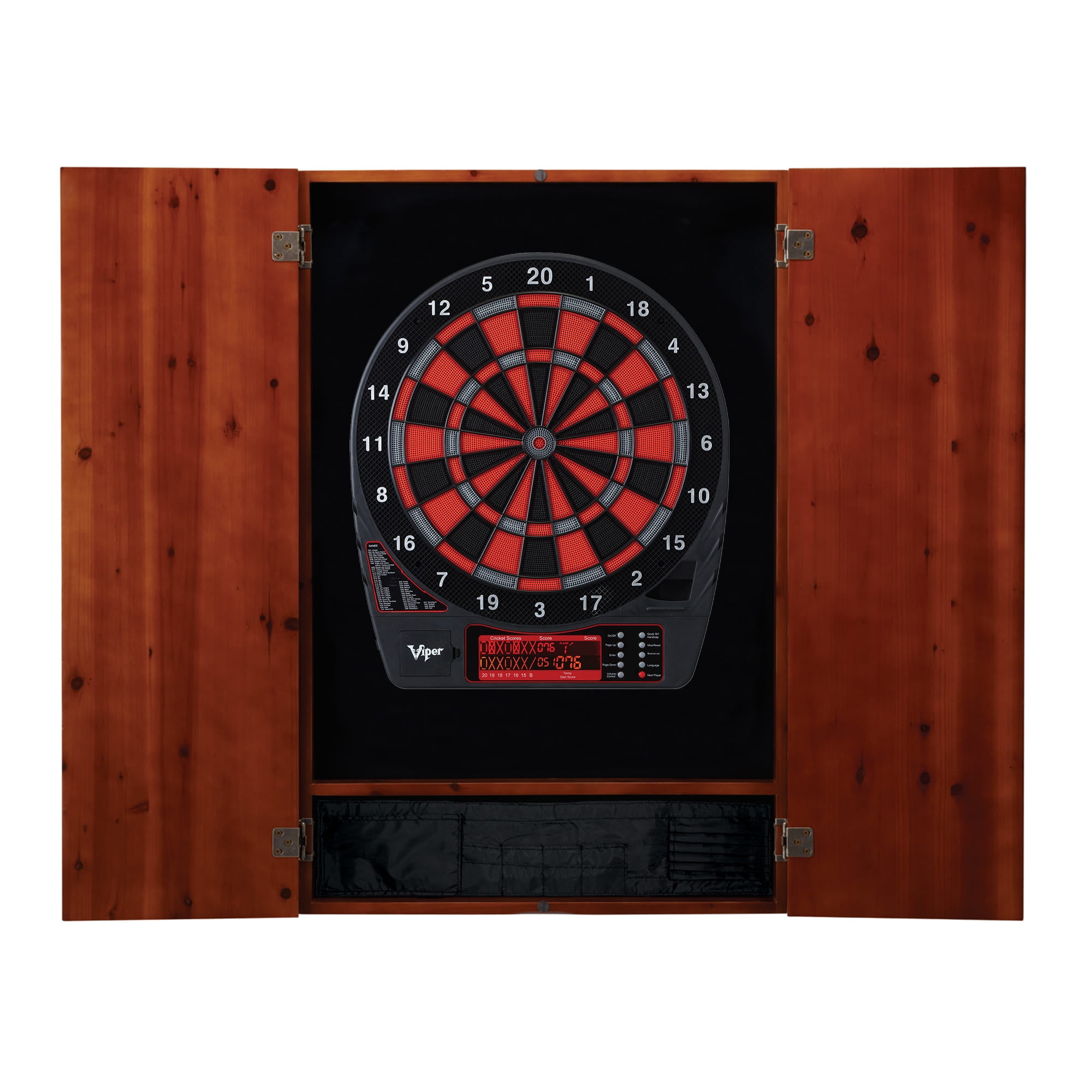 Viper Metropolitan Cinnamon Soft Tip Dartboard and Viper Specter Electronic Dartboard