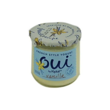 Oui by Yoplait French Style Vanilla Yogurt, 5 Ounce -- 8 per case.