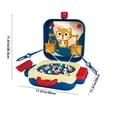 thumbnail image 3 of Cameland Portable Magnetic Fishing Toy Set With Music Rotating Fish And Educational Features For Kids Ages 3 Plus Includes Fishing Rods Baskets And USB Cable, 3 of 6