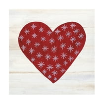 Trademark Fine Art 'Rustic Valentine Heart II' Canvas Art by Kathleen Parr McKenna
