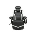 thumbnail image 1 of RESPAWN RSP-900 Style Course, Chaise de Jeu Inclinable, 35.04 Pouces - 51.18 Pouces P x 30.71 Pouces L x 37.01 Pouces - 44.88 Pouces H, Blanc, 1 of 8