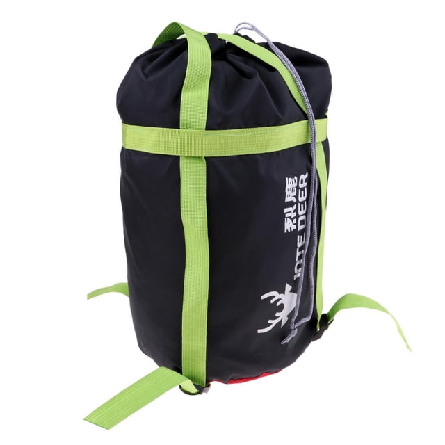 Bolsa de transporte Bolsa de compresión almacenamiento con correa elástica Sujete el cinturón rojo Macarena Bolsa de material comprimido
